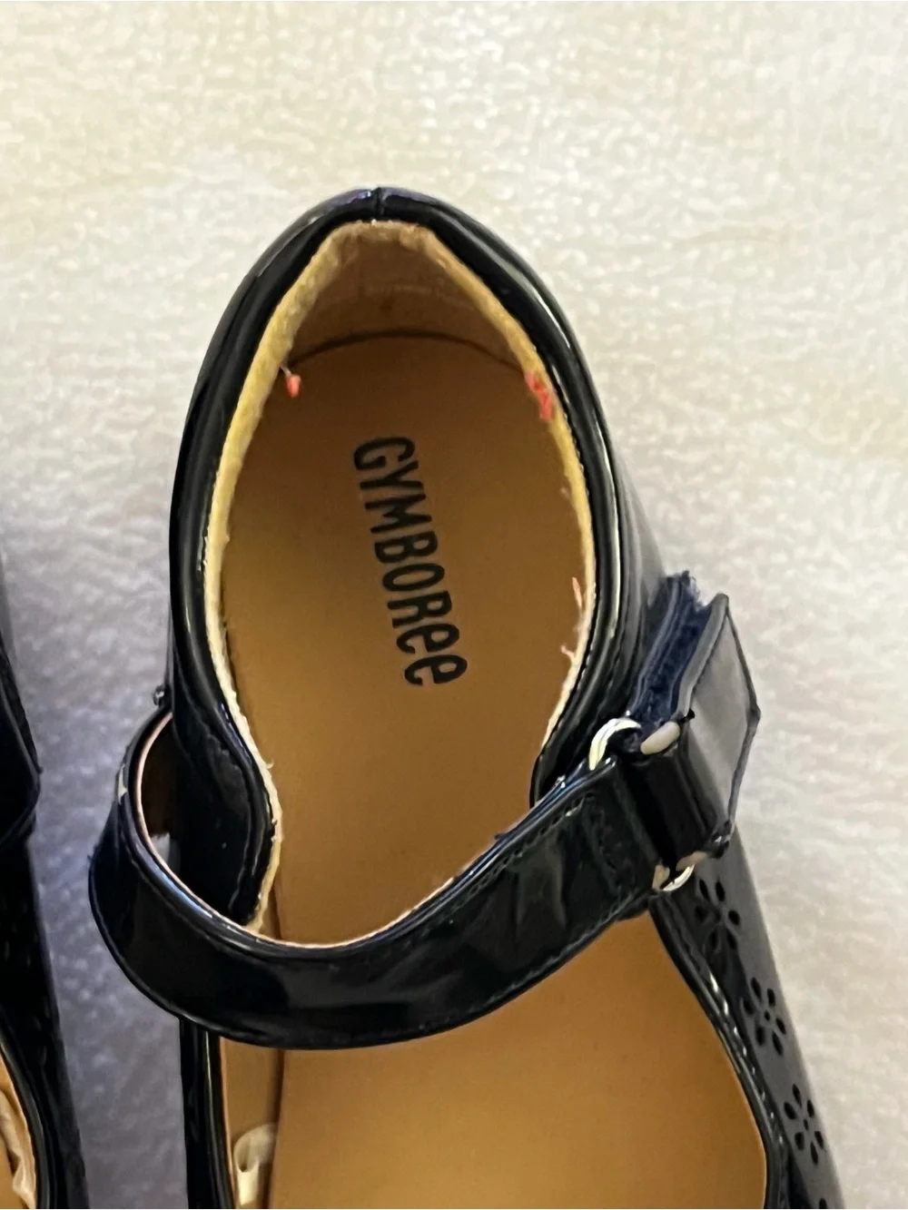 Gymboree Patent Leather Style Eyelet Maryjanes